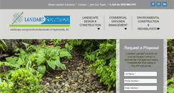 Desktop Screenshot of landartsolutions.com